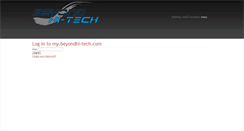 Desktop Screenshot of my.beyondhi-tech.com