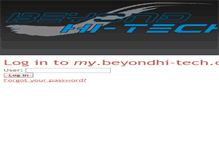 Tablet Screenshot of my.beyondhi-tech.com